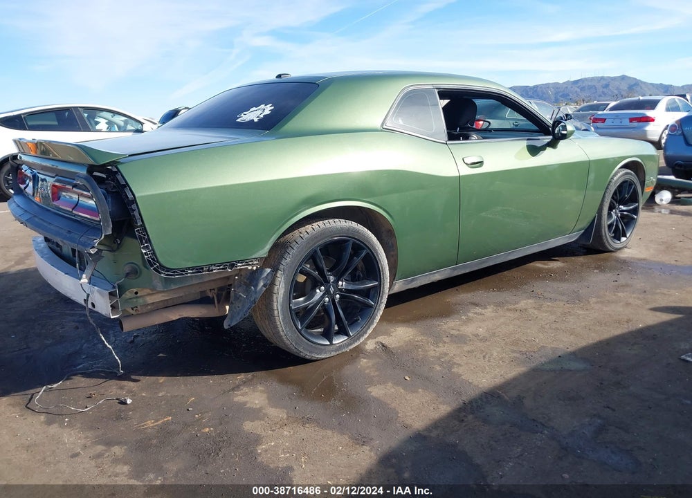 2019 DODGE CHALLENGER SXT VIN: 2C3CDZAG5KH744312