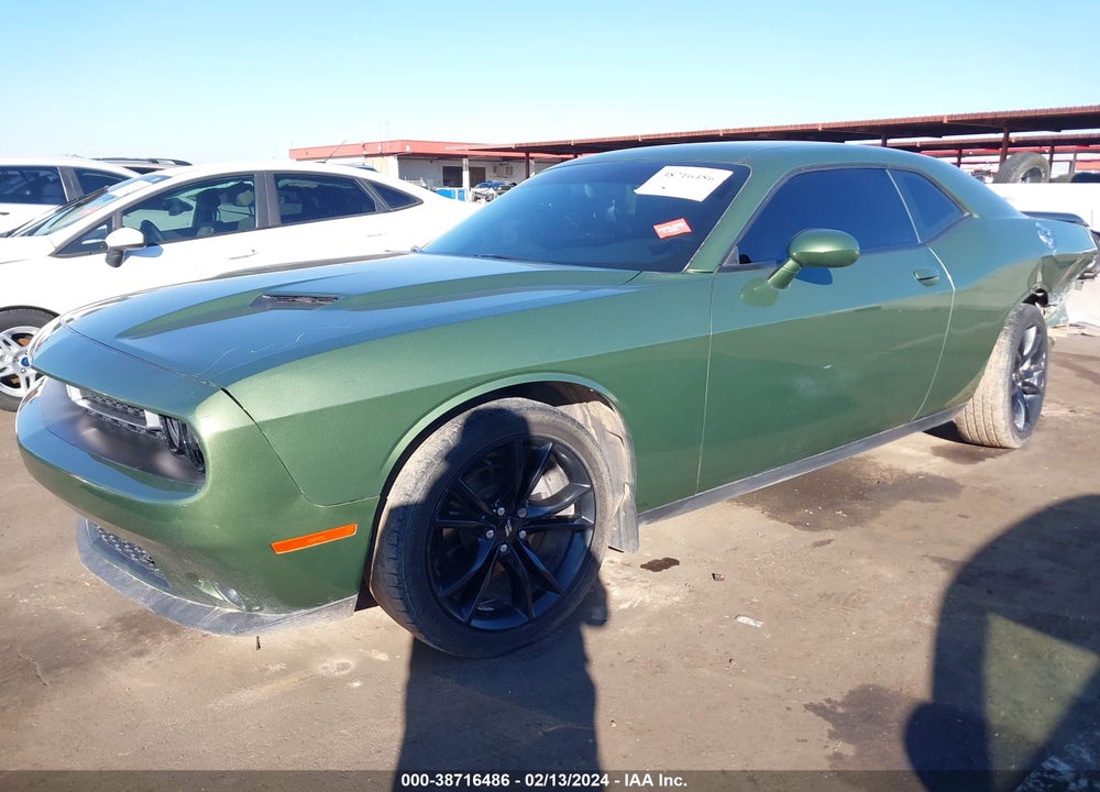 2019 DODGE CHALLENGER SXT VIN: 2C3CDZAG5KH744312