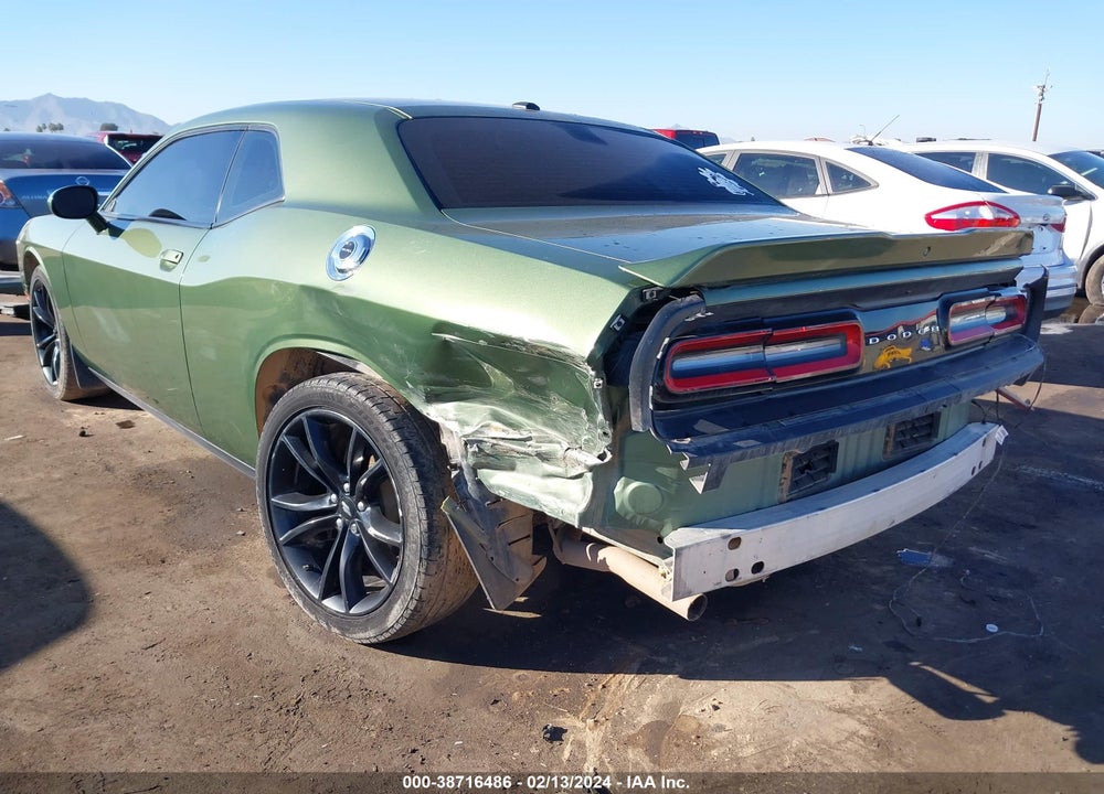 2019 DODGE CHALLENGER SXT VIN: 2C3CDZAG5KH744312