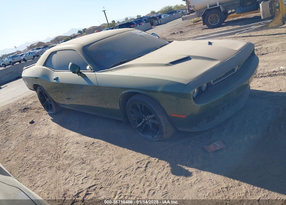 2019 DODGE CHALLENGER SXT VIN: 2C3CDZAG5KH744312