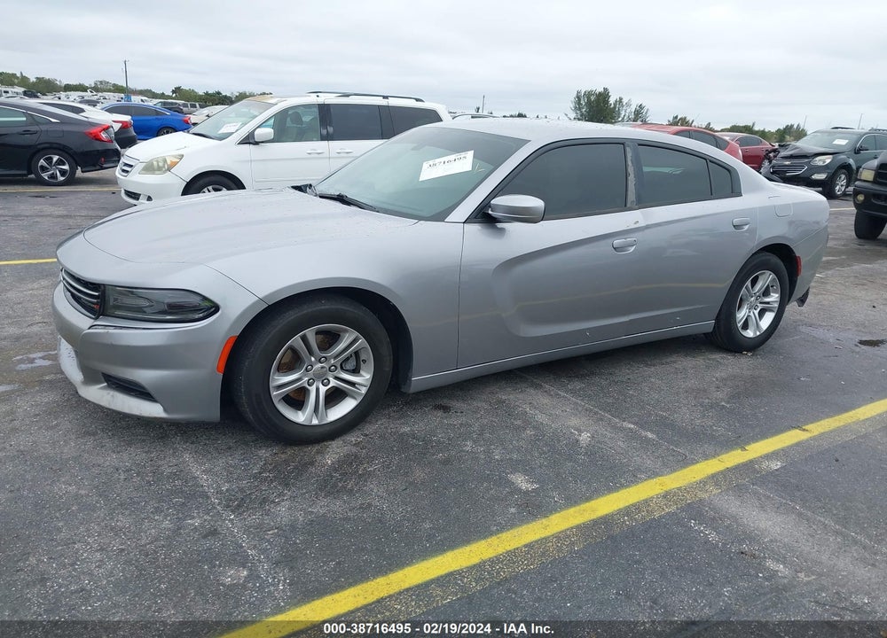 2015 DODGE CHARGER SE VIN: 2C3CDXBG0FH790493