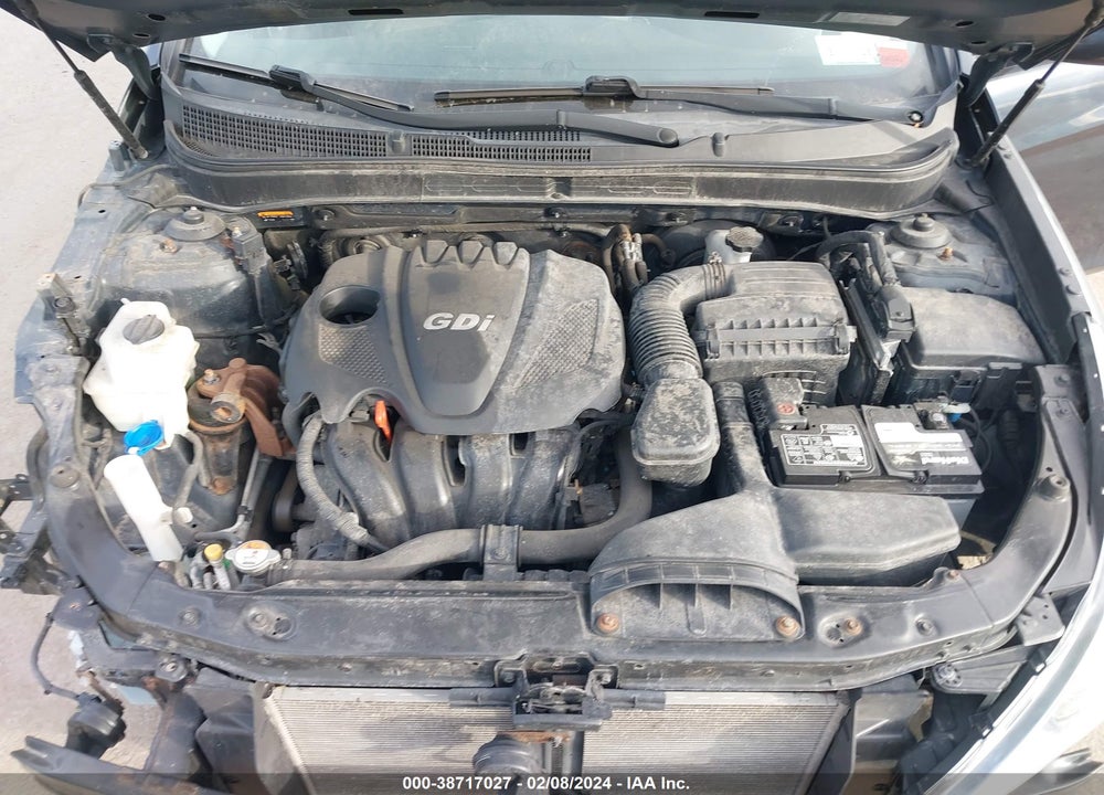 2014 HYUNDAI SONATA GLS VIN: 5NPEB4AC3EH894456