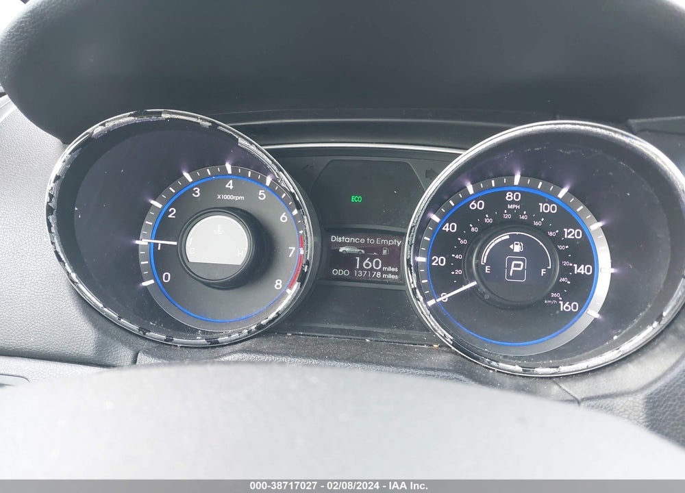 2014 HYUNDAI SONATA GLS VIN: 5NPEB4AC3EH894456