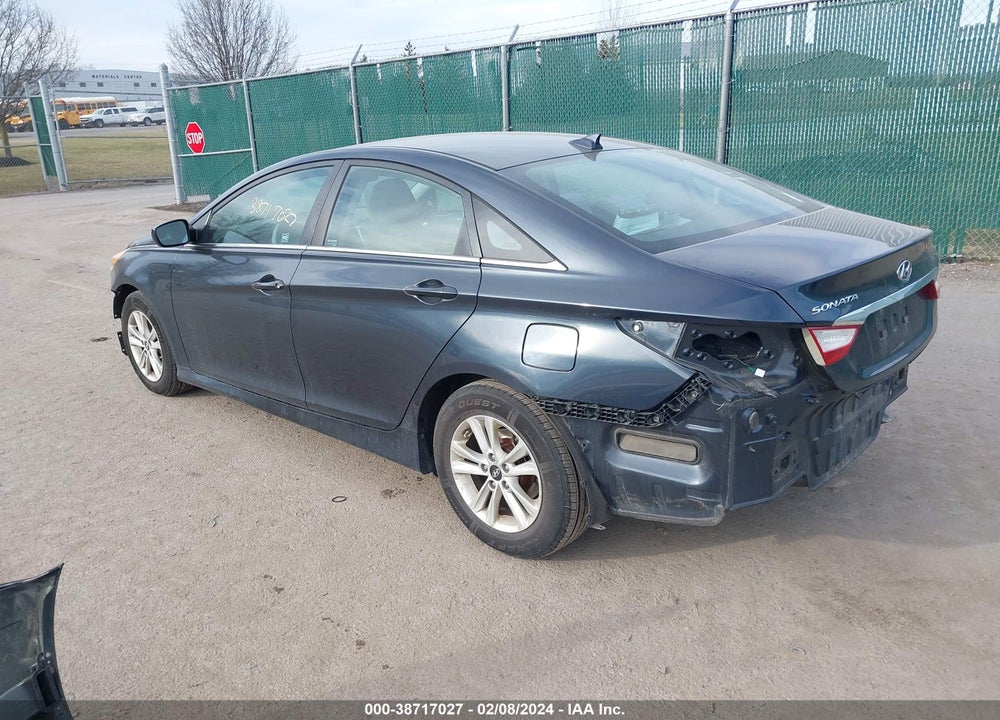 2014 HYUNDAI SONATA GLS VIN: 5NPEB4AC3EH894456