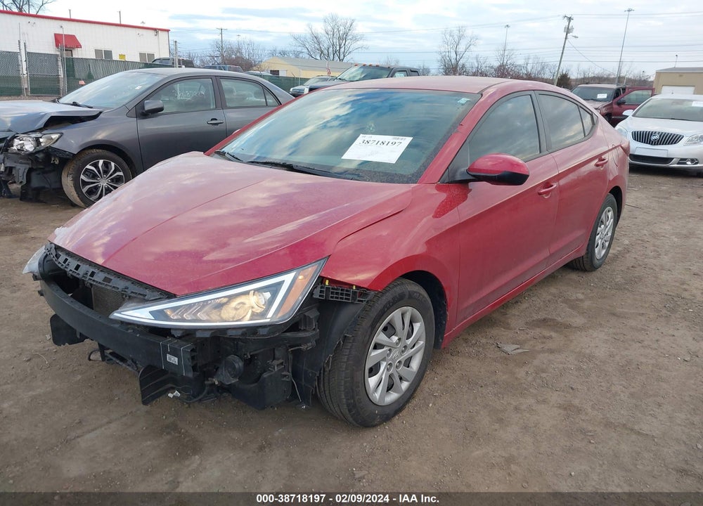 2020 HYUNDAI ELANTRA SE VIN: KMHD74LF3LU071836