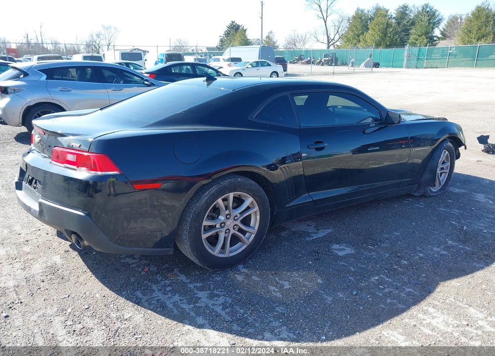 2014 CHEVROLET CAMARO 1LT VIN: 2G1FB1E39E9215492