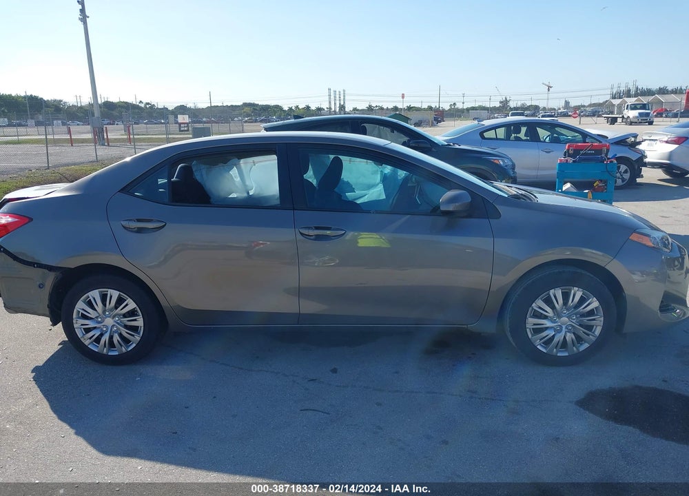 2019 TOYOTA COROLLA LE VIN: 5YFBURHE2KP861108