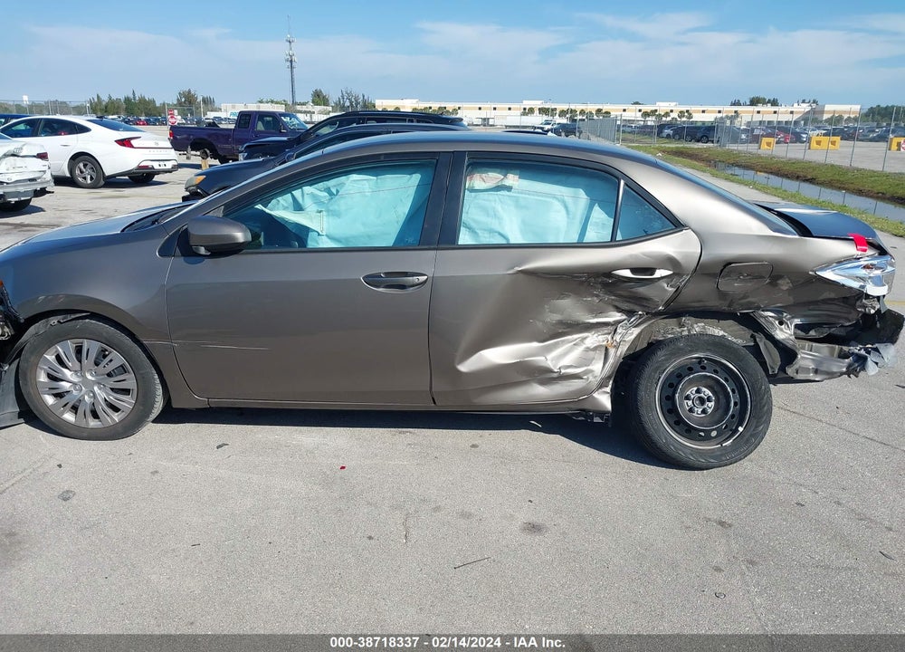 2019 TOYOTA COROLLA LE VIN: 5YFBURHE2KP861108