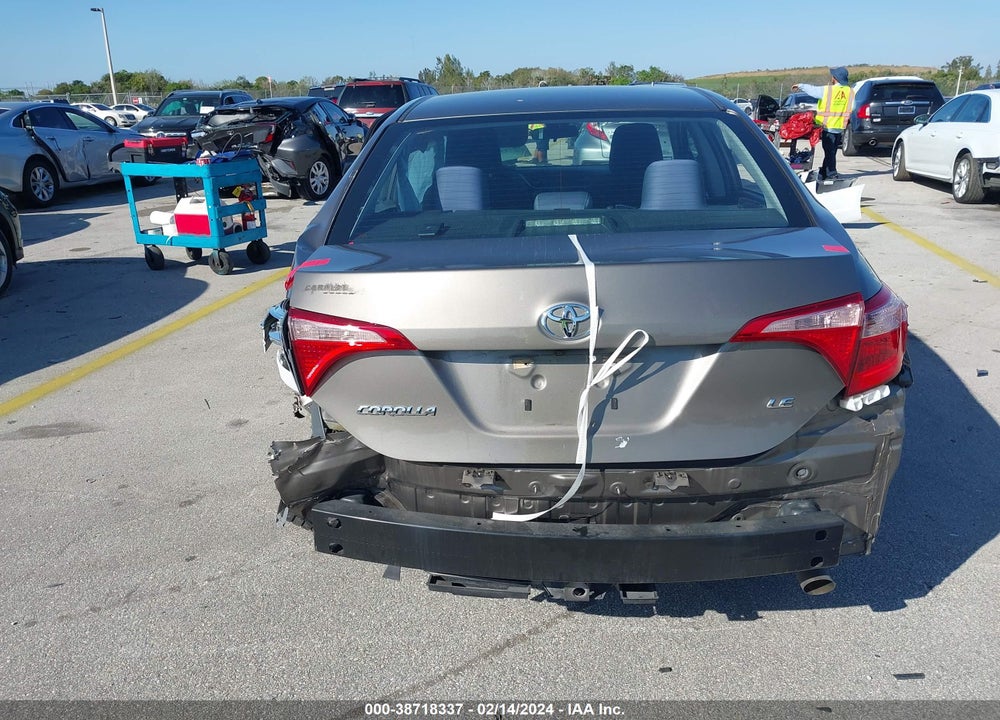2019 TOYOTA COROLLA LE VIN: 5YFBURHE2KP861108