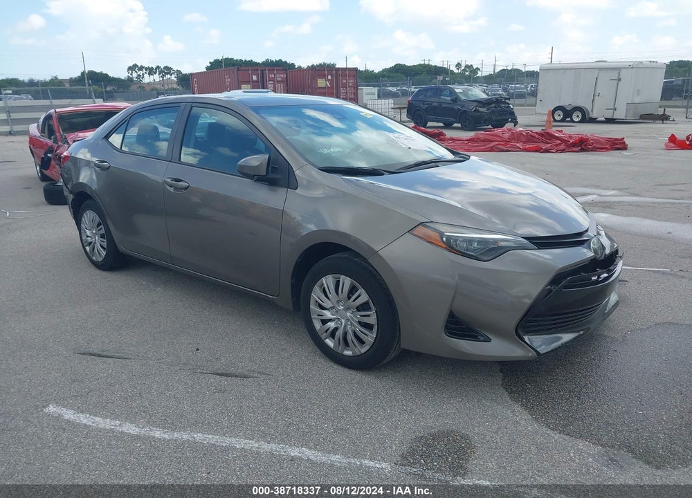 2019 TOYOTA COROLLA LE VIN: 5YFBURHE2KP861108