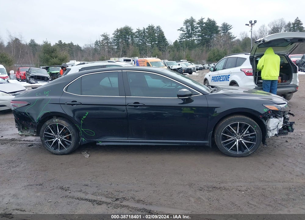 2022 TOYOTA CAMRY SE AWD VIN: 4T1G11BK3NU067039