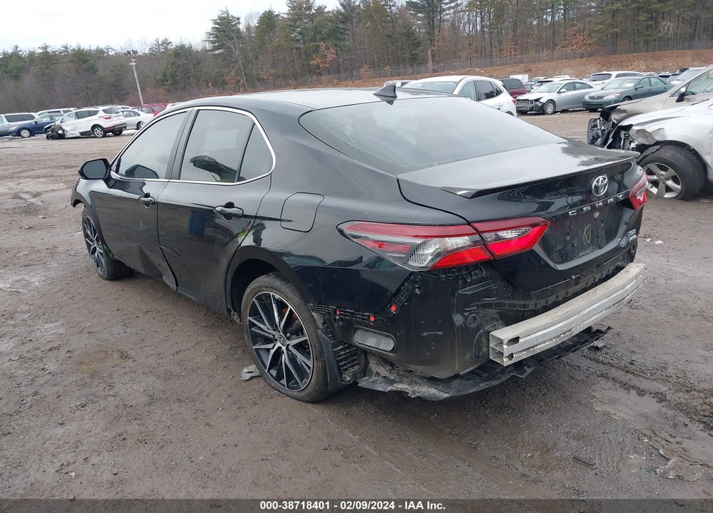 2022 TOYOTA CAMRY SE AWD VIN: 4T1G11BK3NU067039