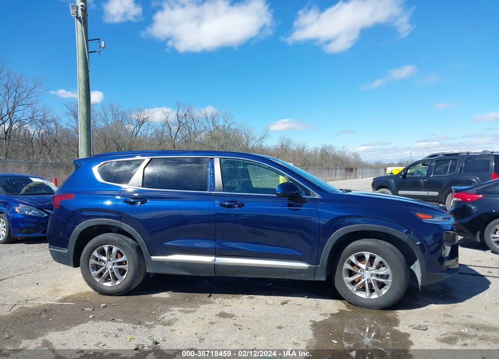 2019 HYUNDAI SANTA FE SE VIN: 5NMS23AD3KH111277