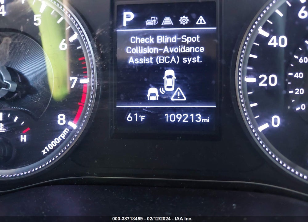 2019 HYUNDAI SANTA FE SE VIN: 5NMS23AD3KH111277
