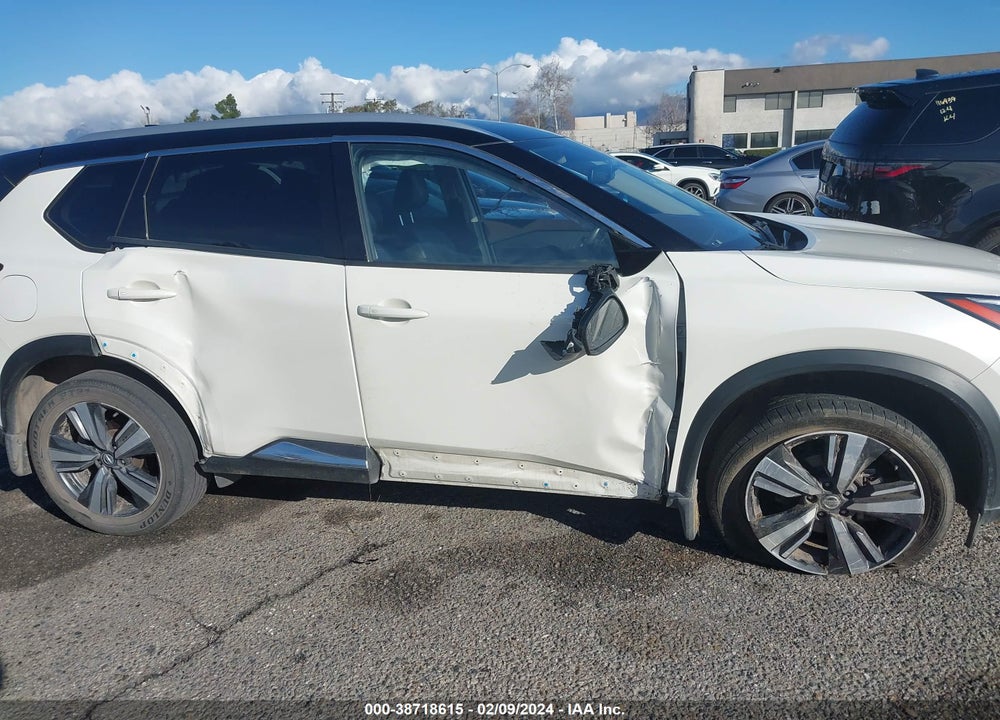 2021 NISSAN ROGUE SL FWD VIN: JN8AT3CA8MW024765