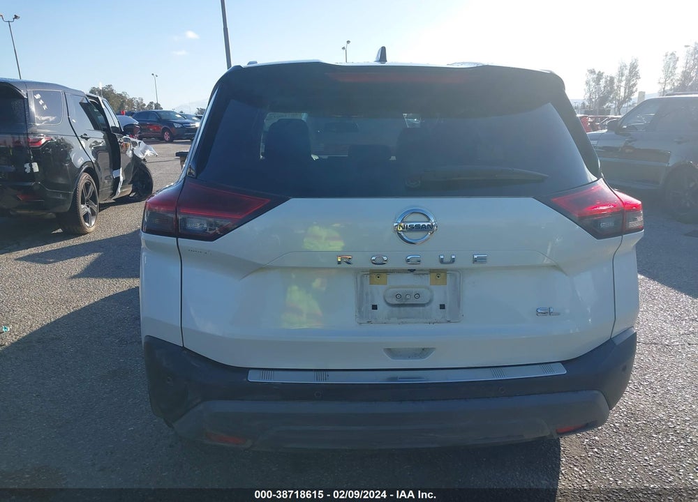 2021 NISSAN ROGUE SL FWD VIN: JN8AT3CA8MW024765