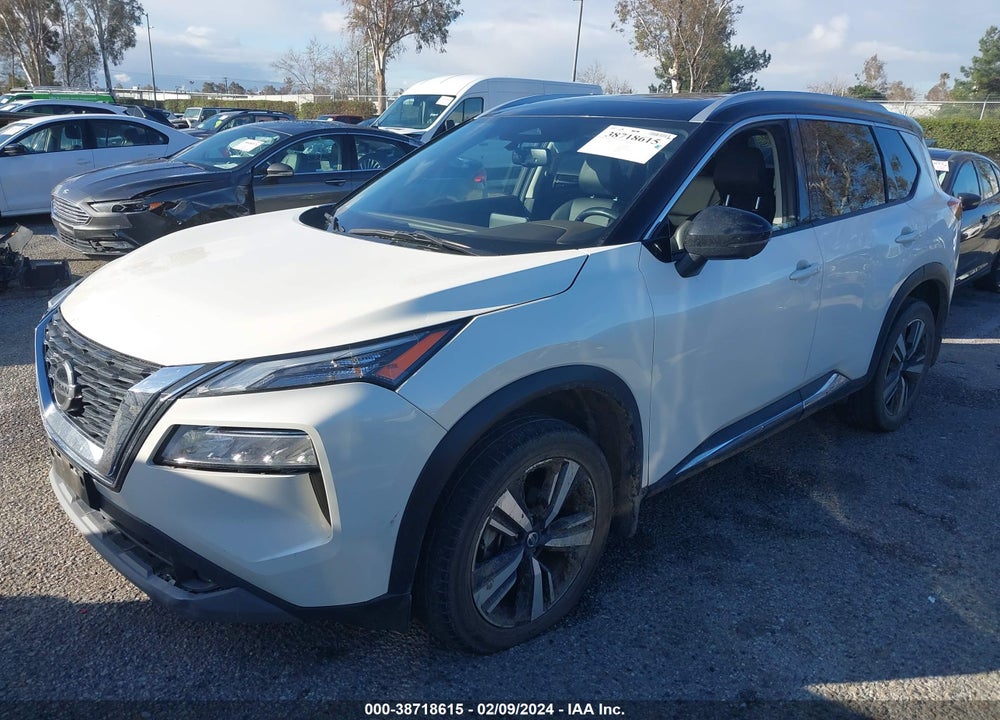 2021 NISSAN ROGUE SL FWD VIN: JN8AT3CA8MW024765