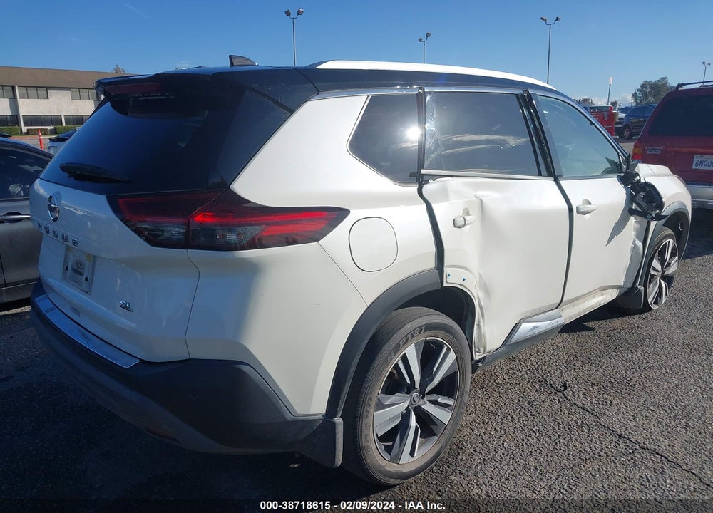 2021 NISSAN ROGUE SL FWD VIN: JN8AT3CA8MW024765