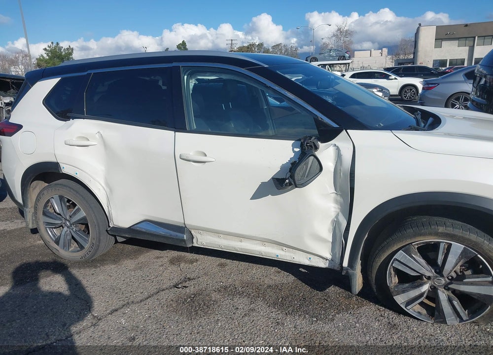 2021 NISSAN ROGUE SL FWD VIN: JN8AT3CA8MW024765