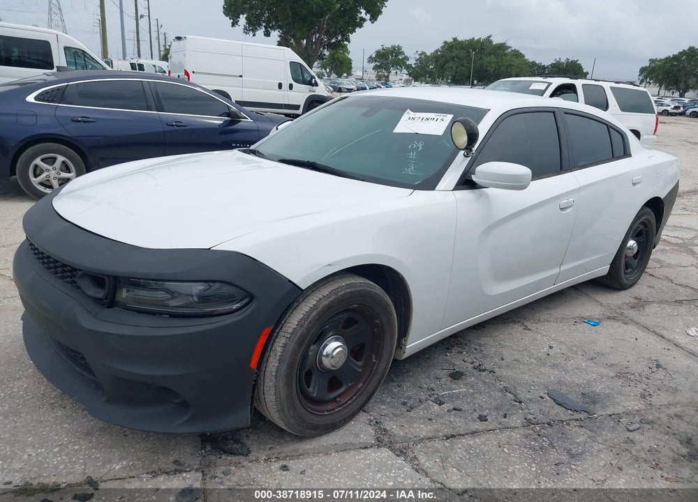 2015 DODGE CHARGER POLICE VIN: 2C3CDXAG4FH735238