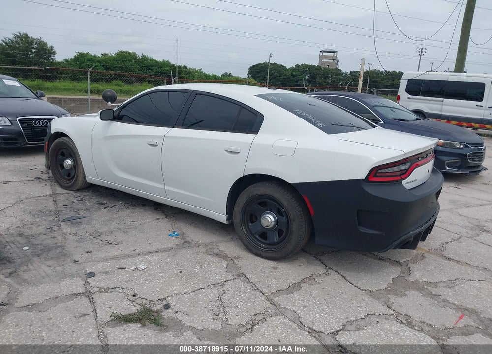 2015 DODGE CHARGER POLICE VIN: 2C3CDXAG4FH735238