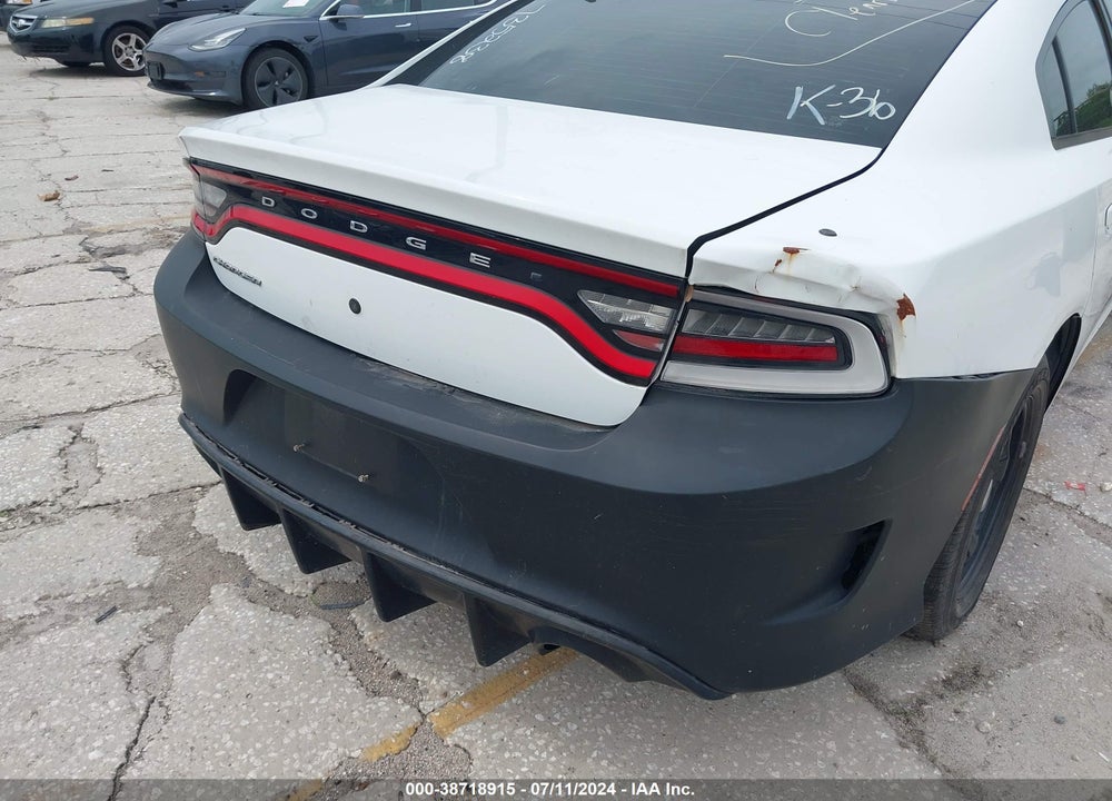 2015 DODGE CHARGER POLICE VIN: 2C3CDXAG4FH735238