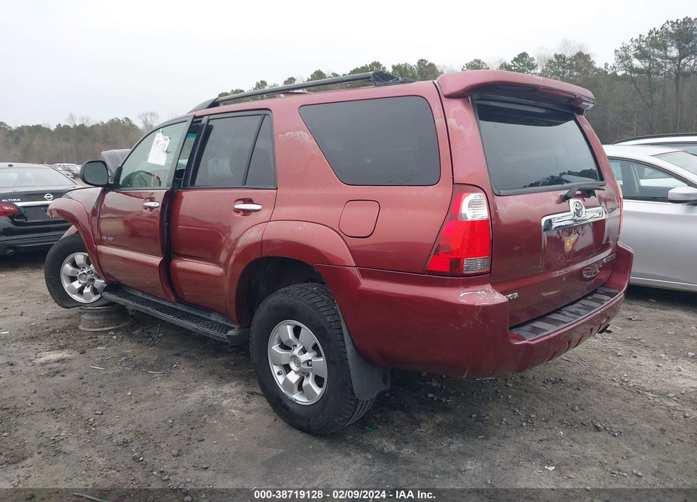 2007 TOYOTA 4RUNNER SR5 V6 VIN: JTEBU14R878092087