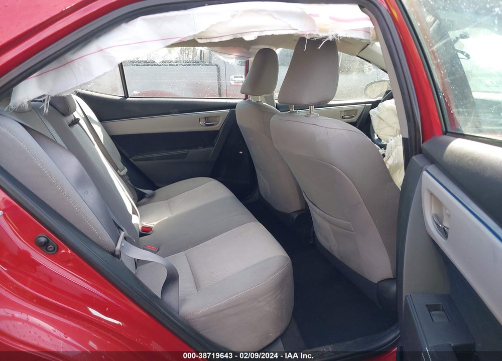 2015 TOYOTA COROLLA LE VIN: 2T1BURHE3FC390706