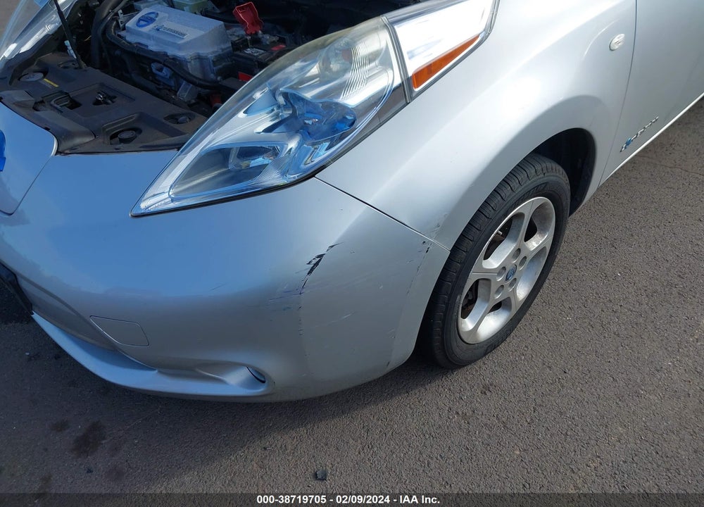 2012 NISSAN LEAF SL VIN: JN1AZ0CP7CT020237