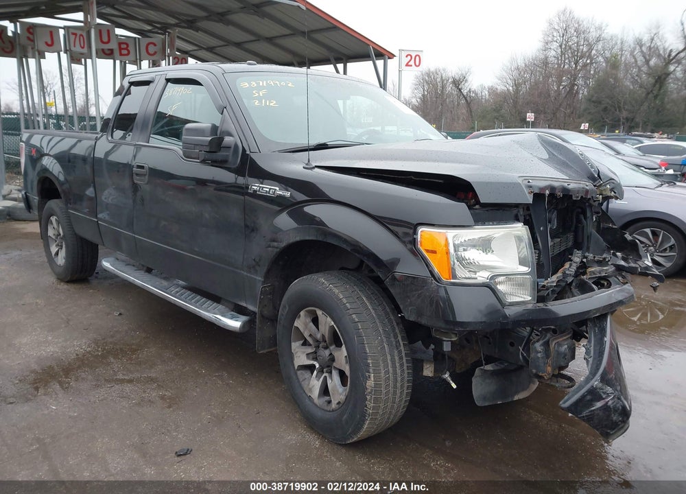 2013 FORD F-150 STX VIN: 1FTFX1EF5DKF48823