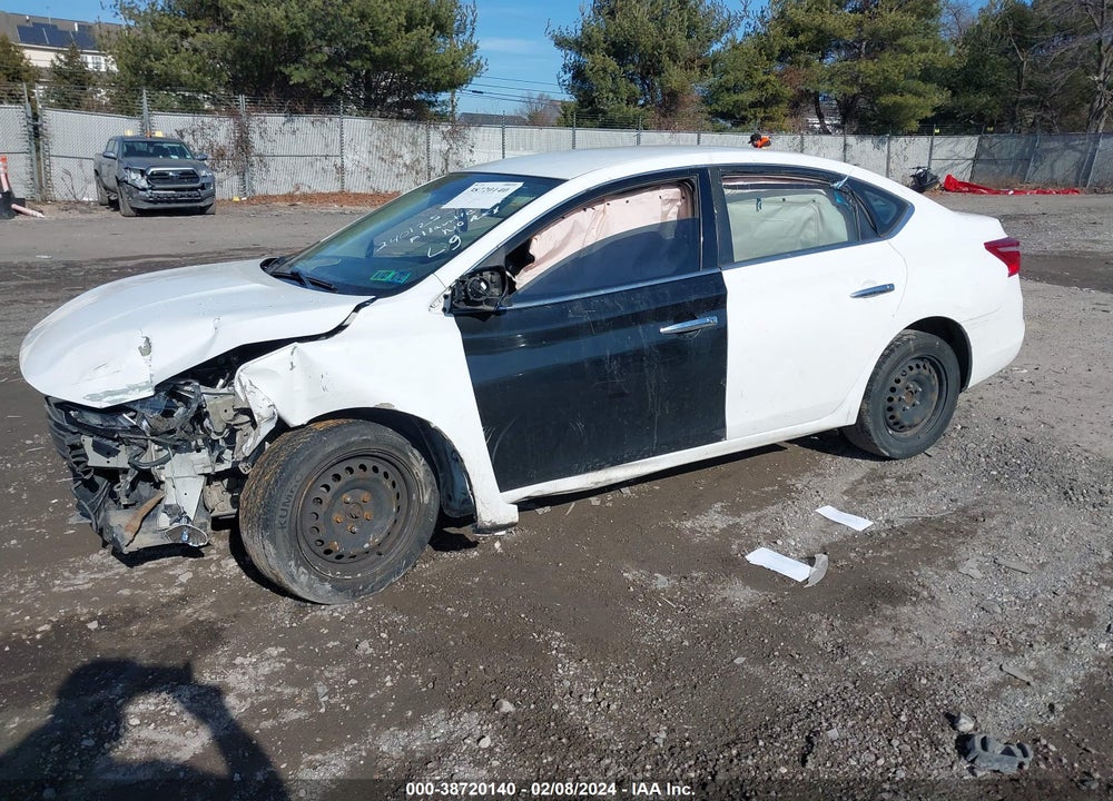 2017 NISSAN SENTRA SV VIN: 3N1AB7AP4HY311101