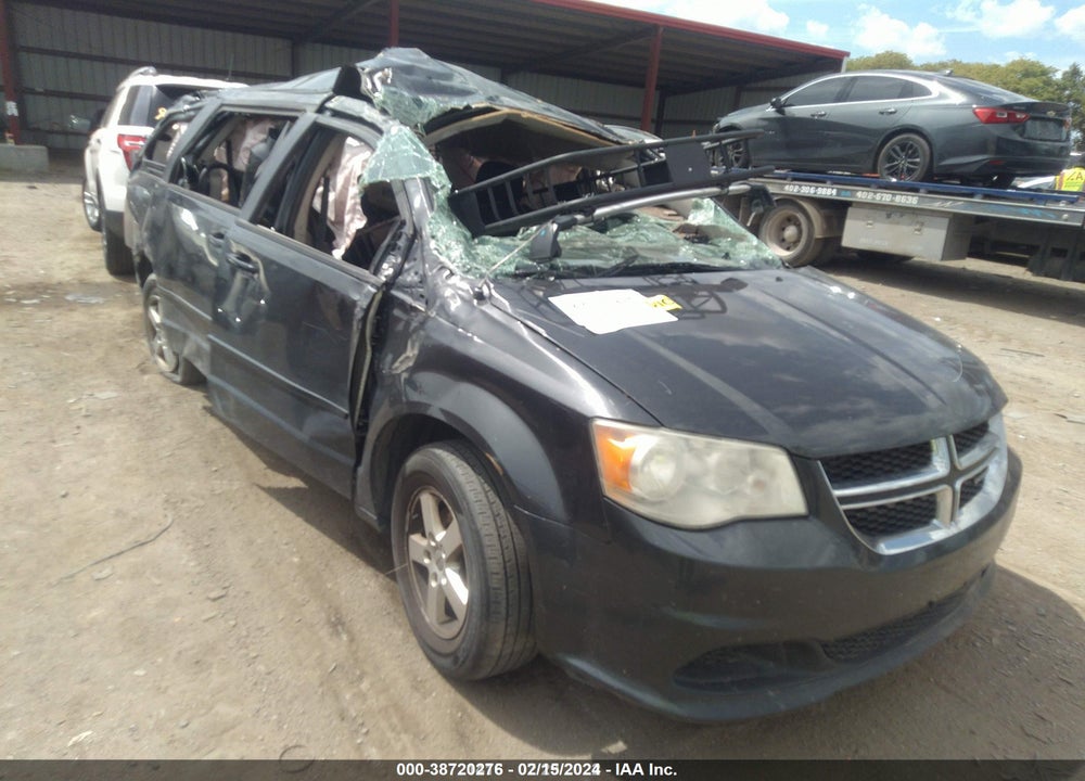 2012 DODGE GRAND CARAVAN SXT VIN: 2C4RDGCG8CR212037