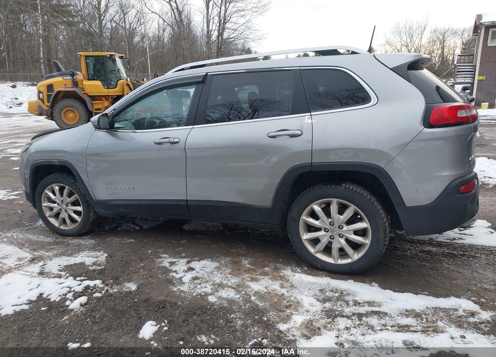 2016 JEEP CHEROKEE LIMITED VIN: 1C4PJMDB7GW244993