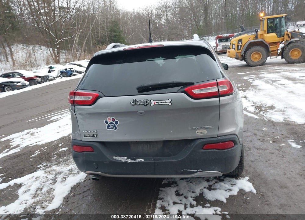 2016 JEEP CHEROKEE LIMITED VIN: 1C4PJMDB7GW244993