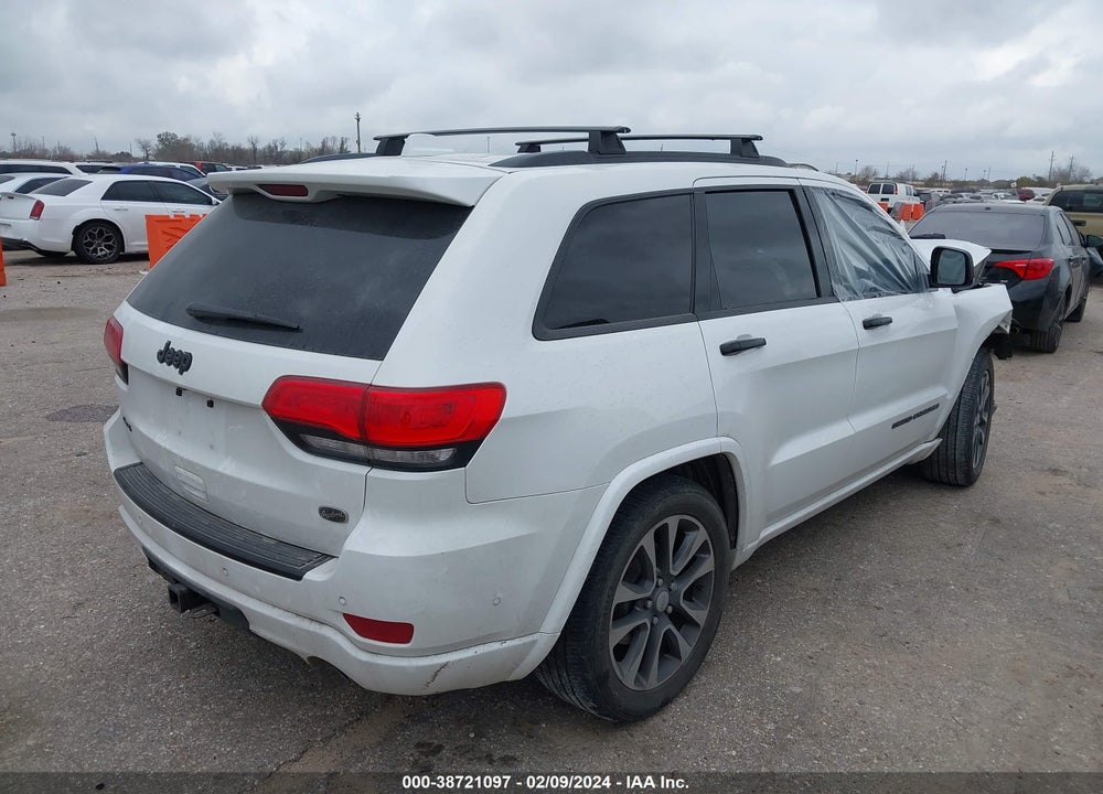 2017 JEEP GRAND CHEROKEE OVERLAND 4X4 VIN: 1C4RJFCG0HC941684