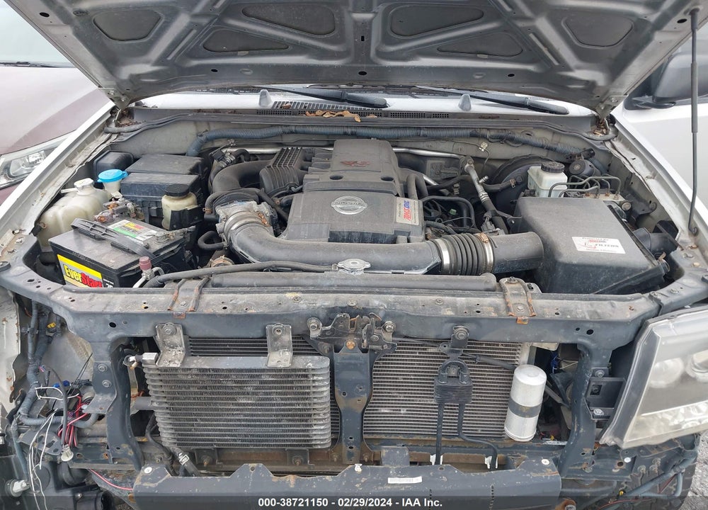 2006 NISSAN XTERRA S VIN: 5N1AN08W06C510026