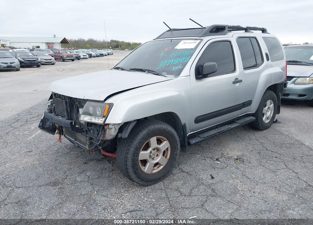 2006 NISSAN XTERRA S VIN: 5N1AN08W06C510026
