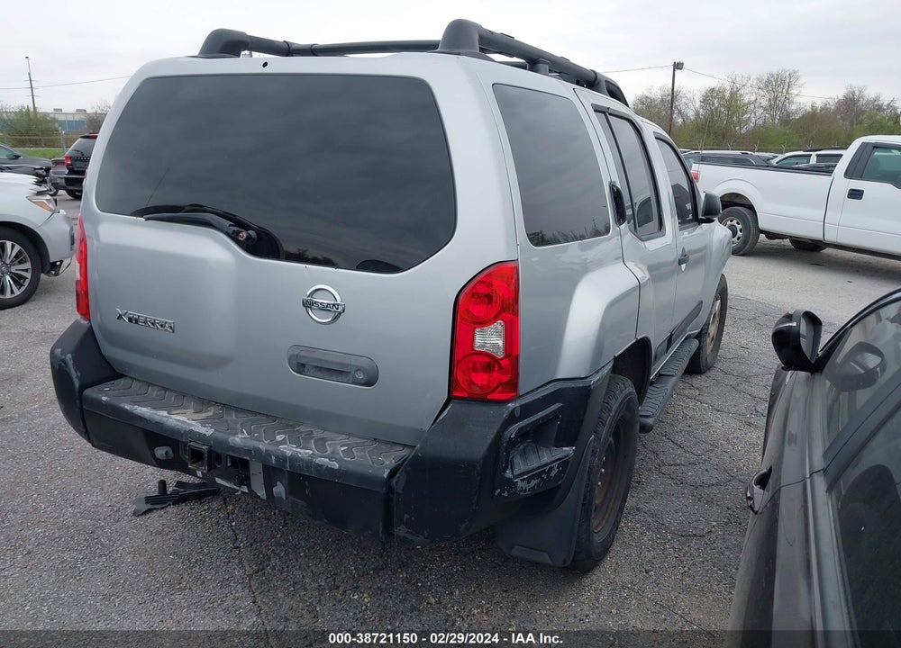 2006 NISSAN XTERRA S VIN: 5N1AN08W06C510026