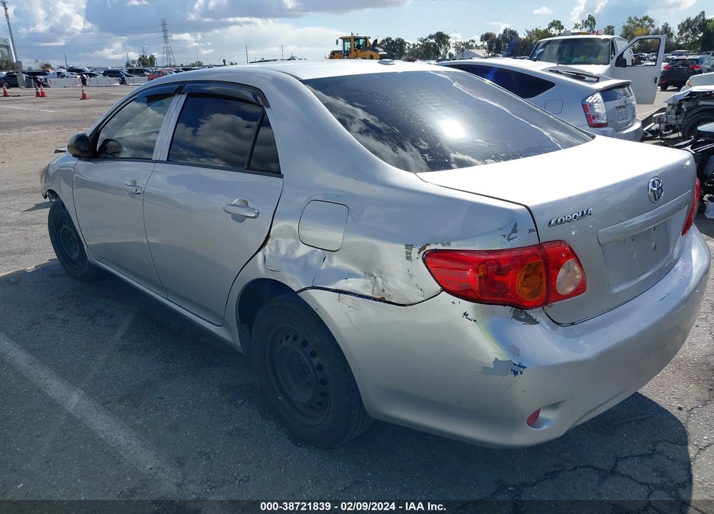 2009 TOYOTA COROLLA VIN: 1NXBU40E79Z137230