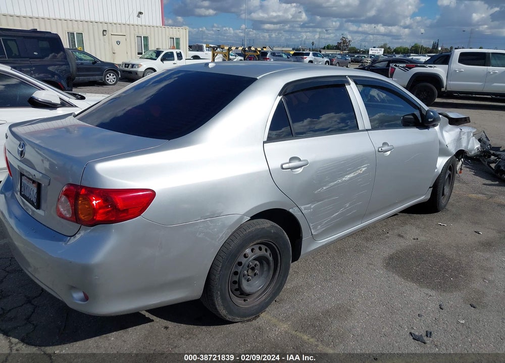 2009 TOYOTA COROLLA VIN: 1NXBU40E79Z137230