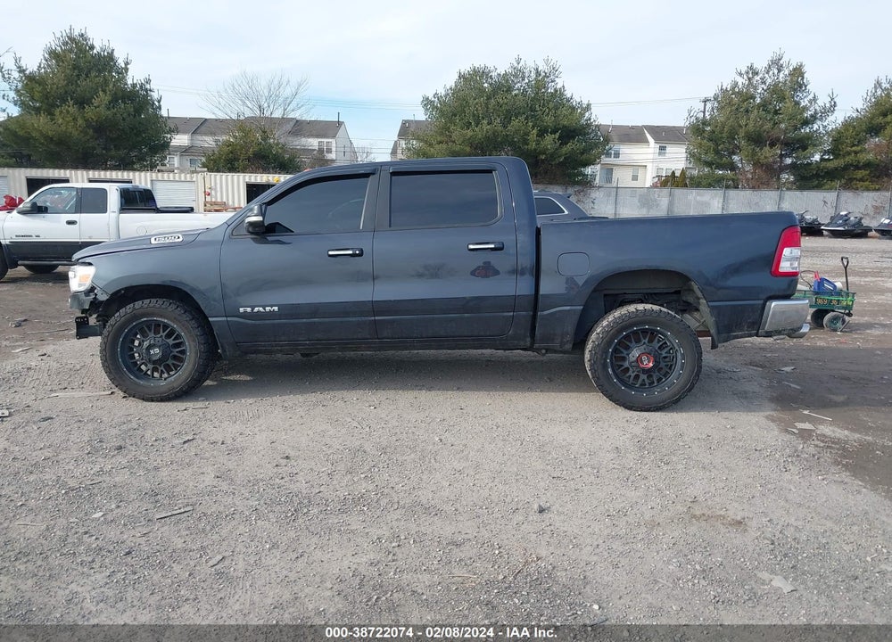2019 RAM 1500 BIG HORN/LONE STAR 4X4 5'7 BOX VIN: 1C6SRFFTXKN896632