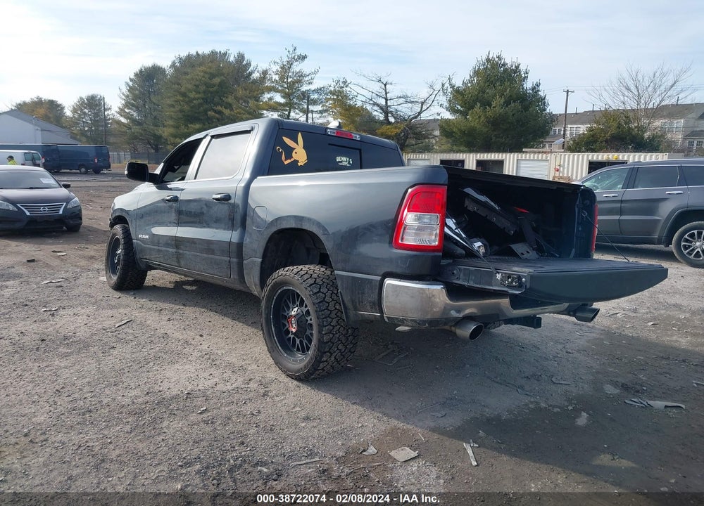 2019 RAM 1500 BIG HORN/LONE STAR 4X4 5'7 BOX VIN: 1C6SRFFTXKN896632