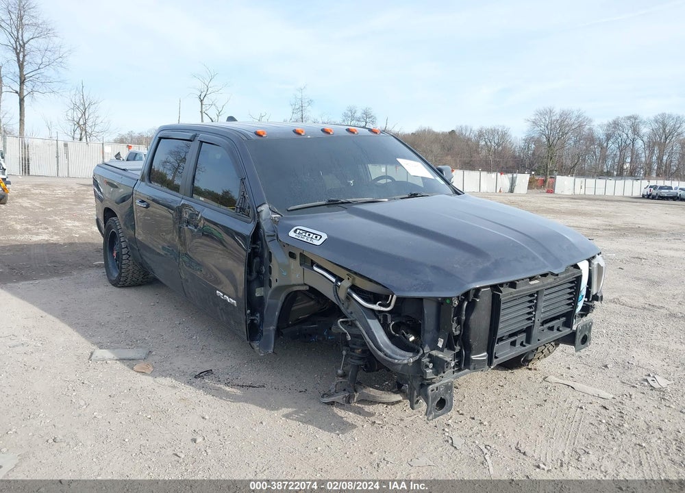 2019 RAM 1500 BIG HORN/LONE STAR 4X4 5'7 BOX VIN: 1C6SRFFTXKN896632