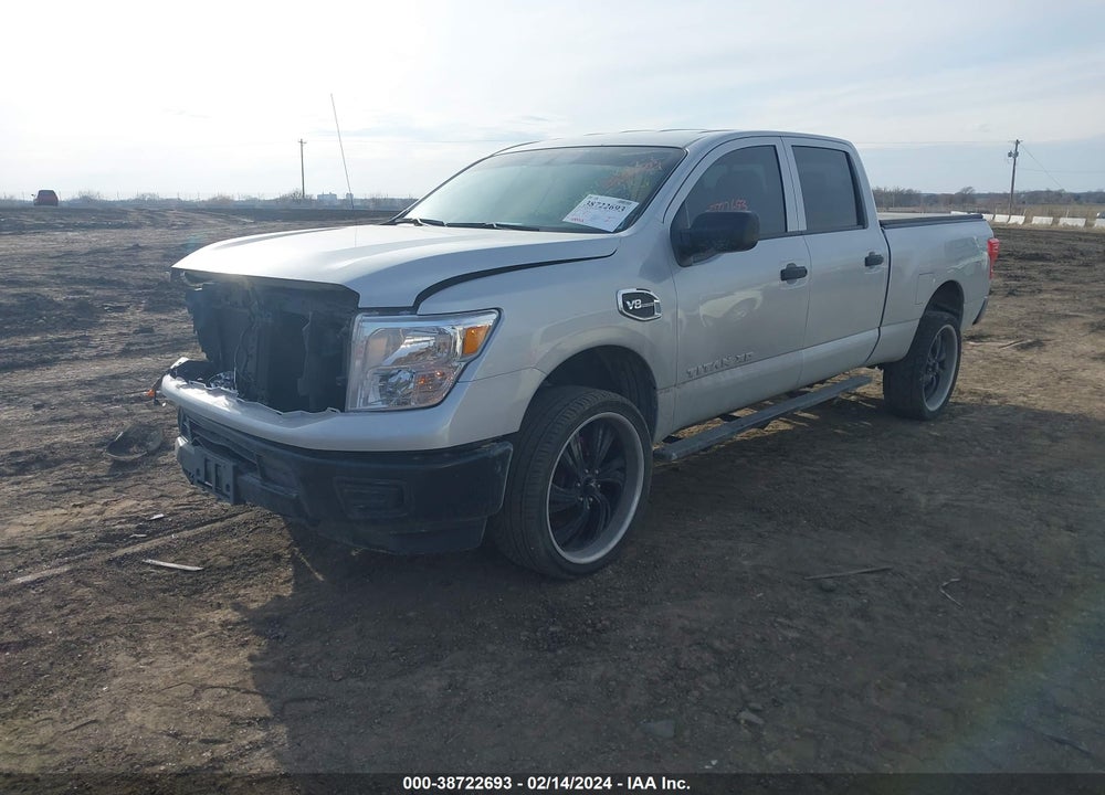 2017 NISSAN TITAN XD S GAS VIN: 1N6AA1F14HN555665