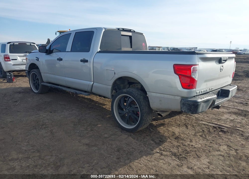 2017 NISSAN TITAN XD S GAS VIN: 1N6AA1F14HN555665