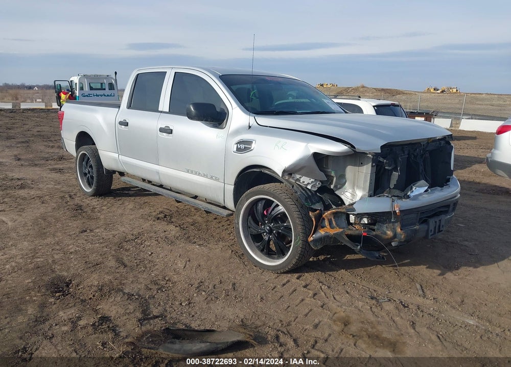 2017 NISSAN TITAN XD S GAS VIN: 1N6AA1F14HN555665