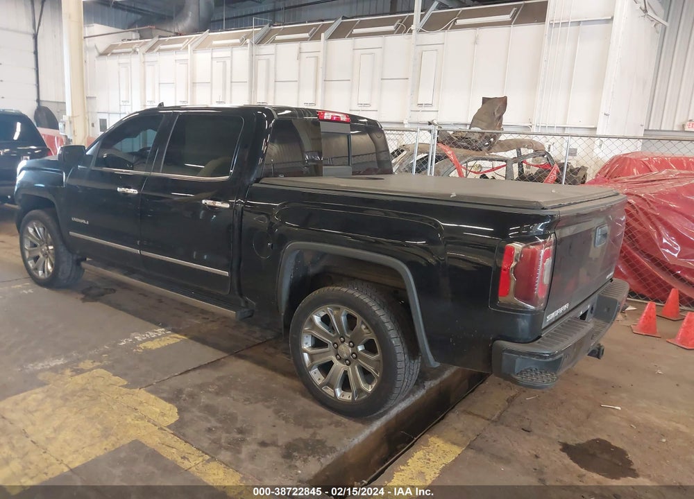 2017 GMC SIERRA 1500 DENALI VIN: 3GTU2PEJ6HG314782
