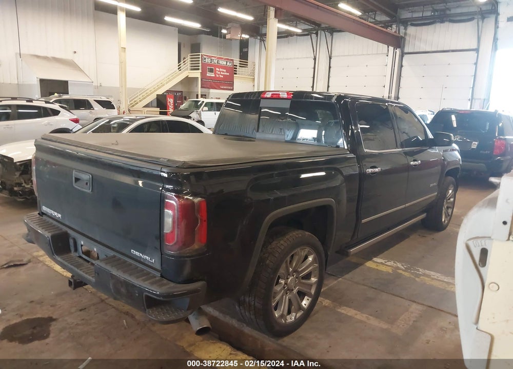 2017 GMC SIERRA 1500 DENALI VIN: 3GTU2PEJ6HG314782