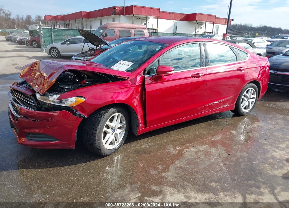 2016 FORD FUSION VIN: 3FA6P0HDXGR272665