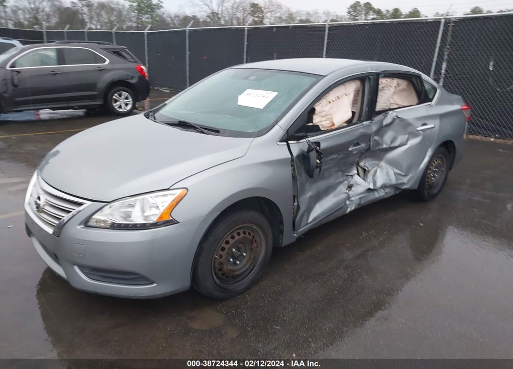 2013 NISSAN SENTRA SV VIN: 3N1AB7AP2DL660331